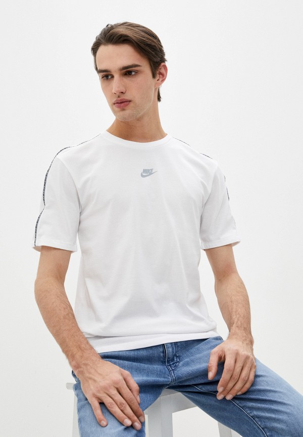

Футболка Nike, Белый, M NSW REPEAT TOP SS