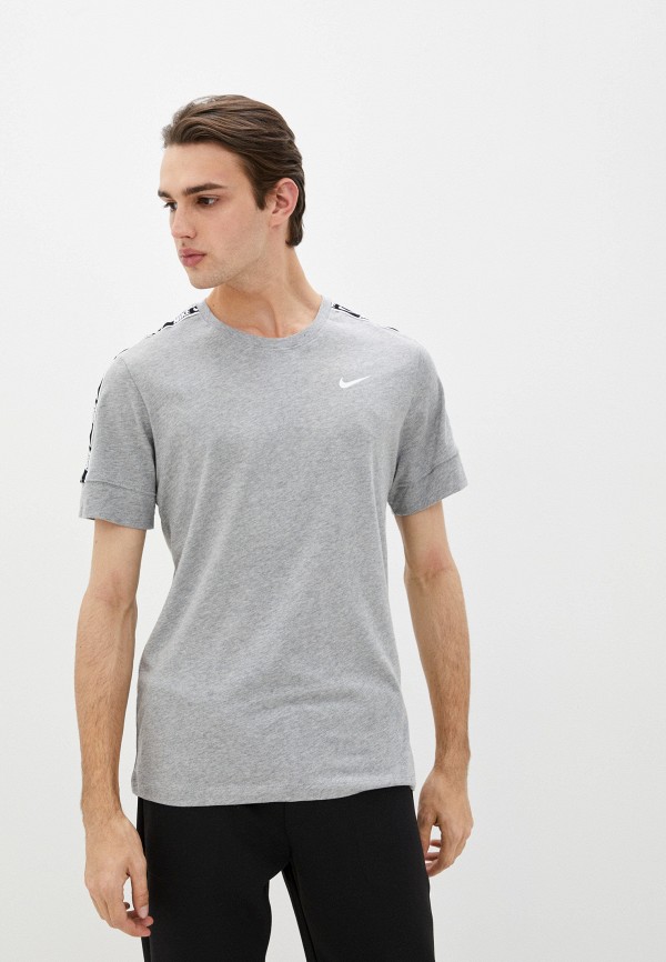 

Футболка Nike, Серый, M NSW REPEAT TEE SS