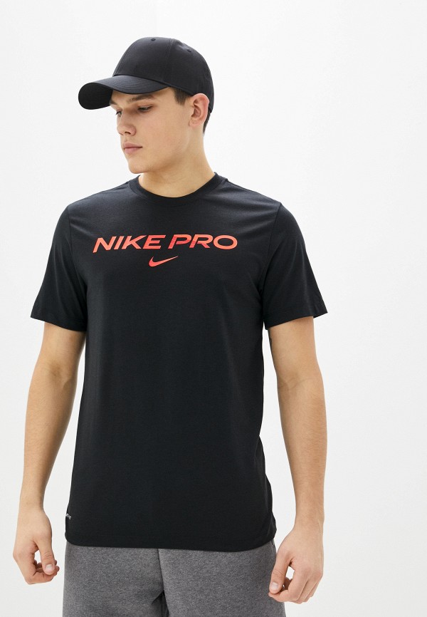 

Футболка спортивная Nike, Черный, M NK DB TEE NIKE PRO