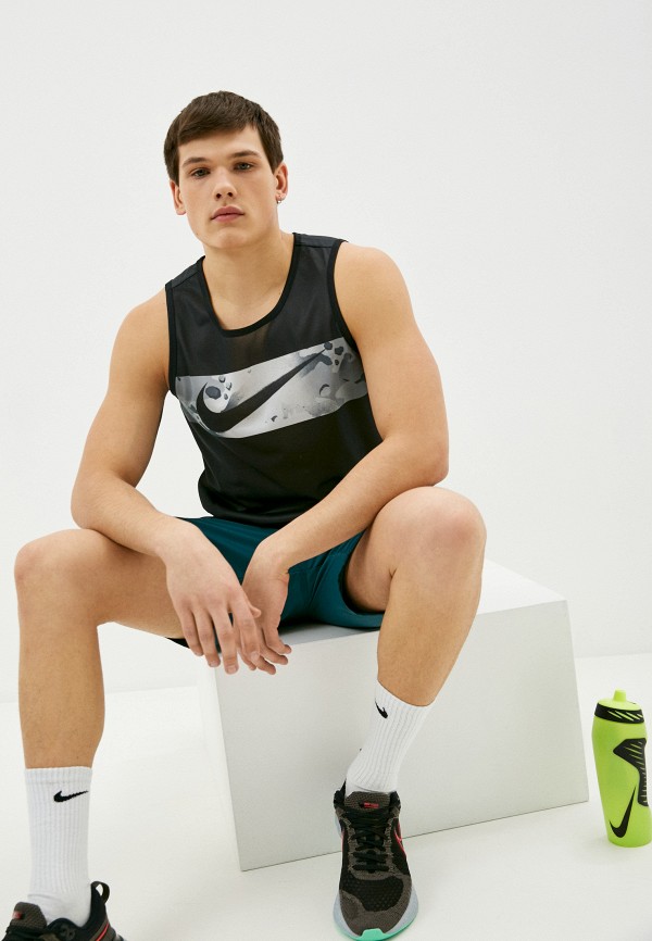 

Майка спортивная Nike, Черный, M NK LEG TANK SW CAMO