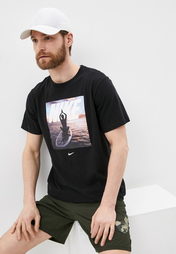 

Футболка спортивная Nike, Черный, M NK DFC TEE OC PHTO
