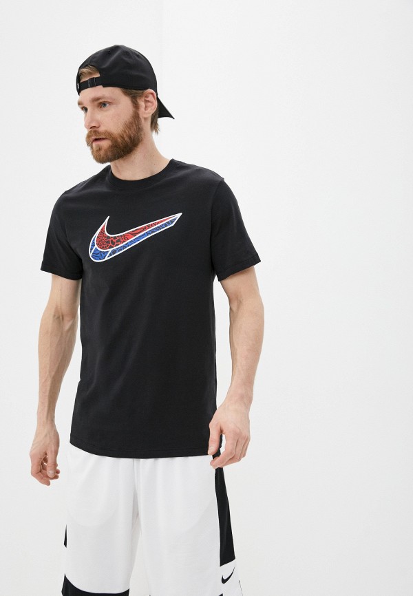 

Футболка Nike, Черный, M NK MASH SWOOSH SS TEE