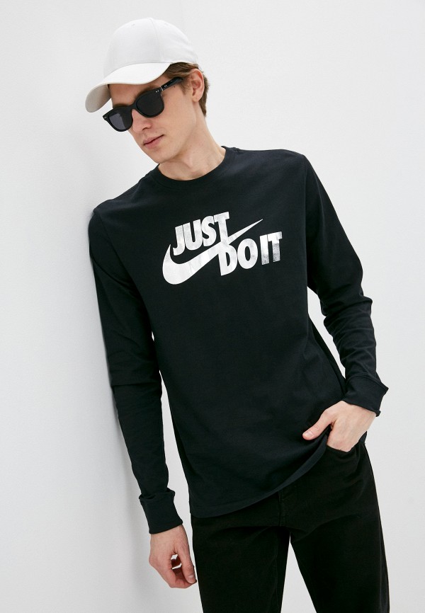 

Лонгслив Nike, Черный, M NSW TEE LS BRND MRK FOIL