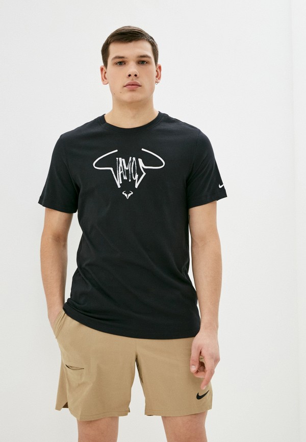 

Футболка спортивная Nike, Черный, M RAFA NKCT TEE VAMOS