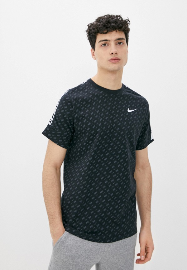 

Футболка Nike, Черный, M NSW REPEAT SS TEE PRNT