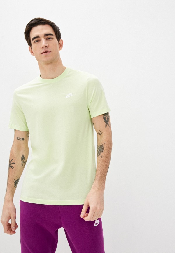 

Футболка Nike, Зеленый, M NSW CLUB TEE
