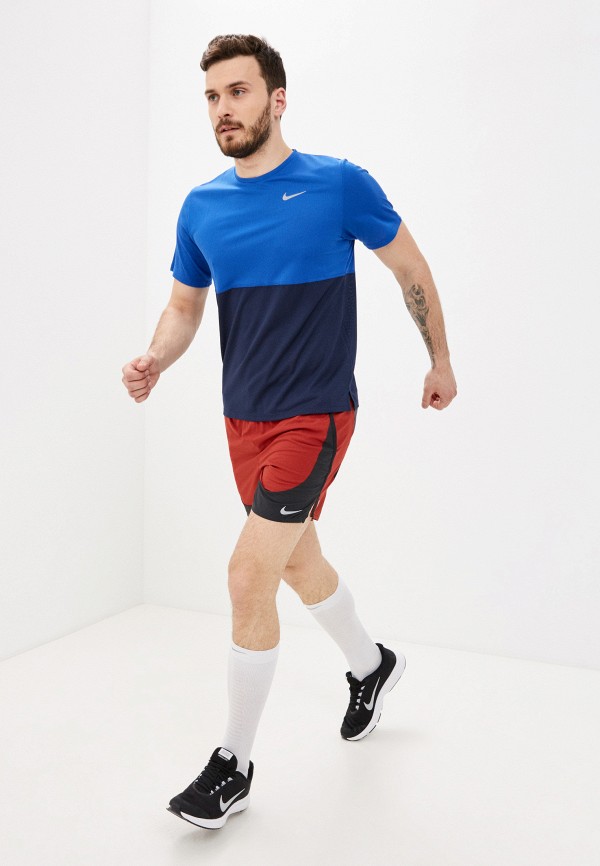 

Футболка спортивная Nike, Синий, M NK DF RUN TOP SS