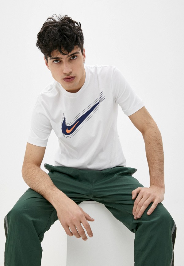 

Футболка Nike, Белый, M NSW TEE SWOOSH 12 MONTH