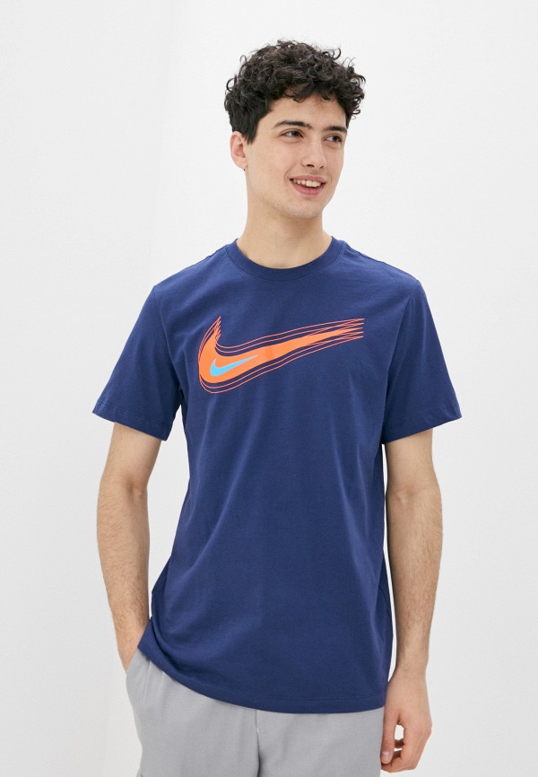 

Футболка Nike, Синий, M NSW TEE SWOOSH 12 MONTH