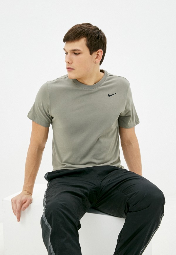 

Футболка Nike, Хаки, M NK DF TEE DFC CREW SOLID