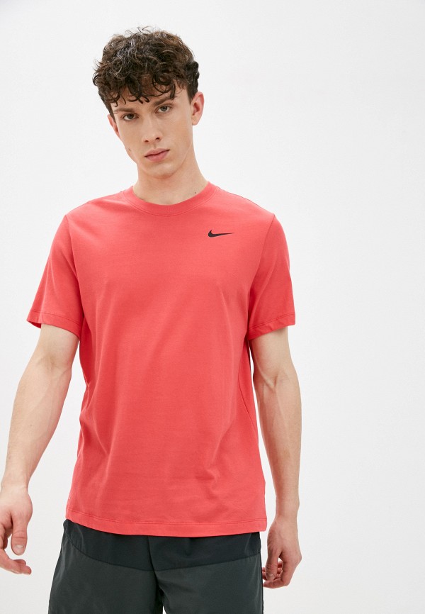 

Футболка спортивная Nike, Коралловый, M NK DF TEE DFC CREW SOLID