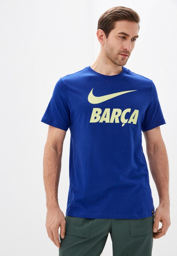 

Футболка Nike, Синий, FCB M NK TEE TR GROUND