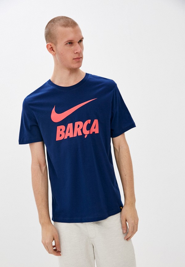 

Футболка Nike, Синий, FCB M NK TEE TR GROUND