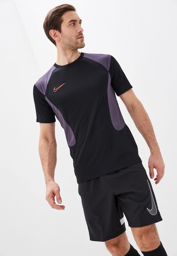 

Футболка спортивная Nike, Черный, M NK DRY ACD TOP SS FP MX