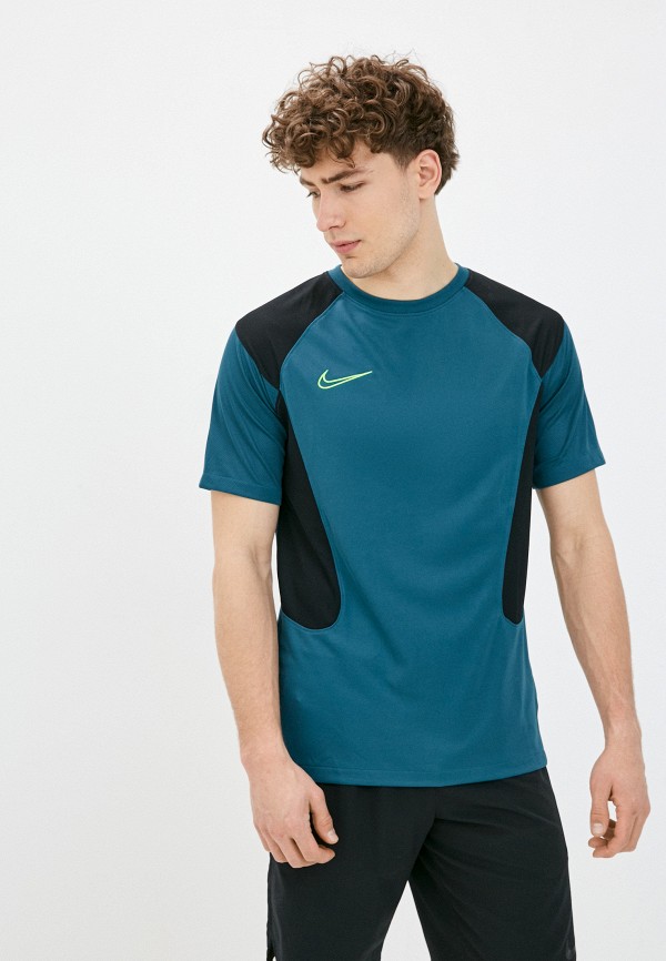 

Футболка спортивная Nike, Бирюзовый, M NK DRY ACD TOP SS FP MX