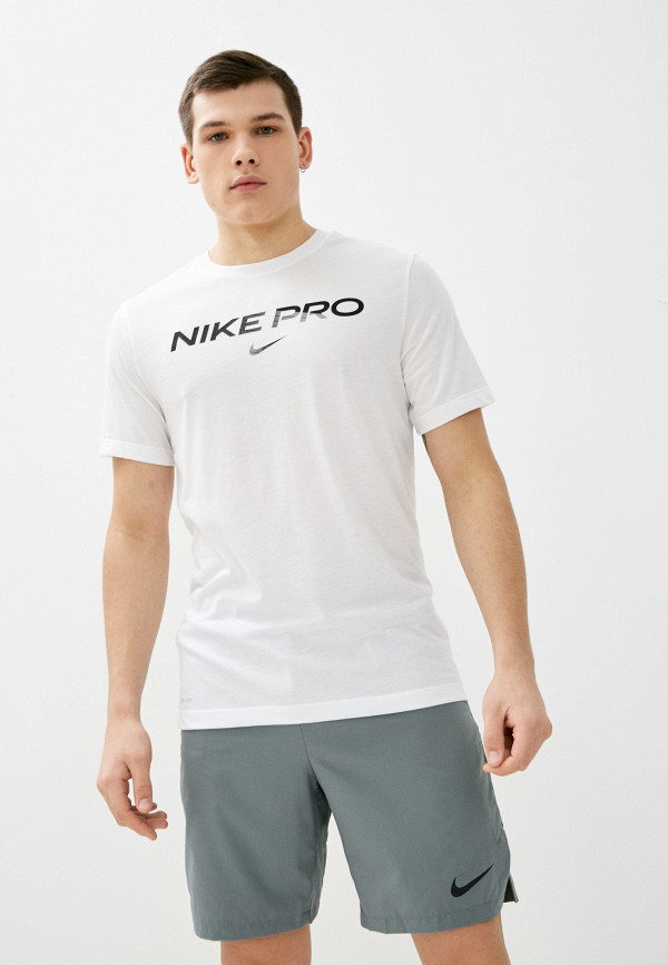 

Футболка спортивная Nike, Белый, M NK DB TEE NIKE PRO