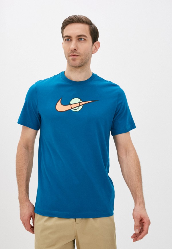 

Футболка Nike, Бирюзовый, M NKCT TEE SWOOSH TENNIS