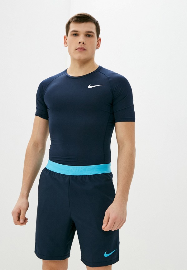

Футболка компрессионная Nike, Синий, M NP TOP SS TIGHT