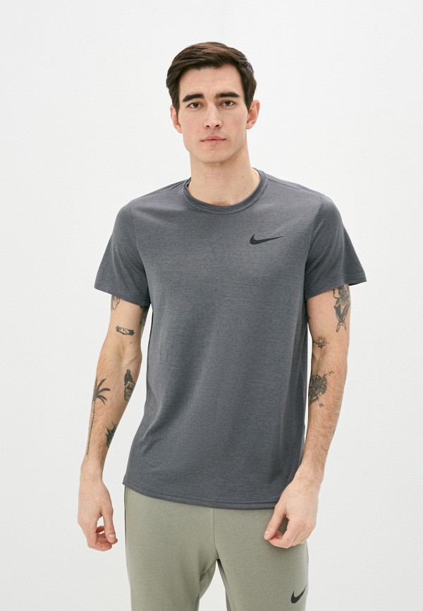 

Футболка спортивная Nike, Серый, M NK DF SUPERSET TOP SS