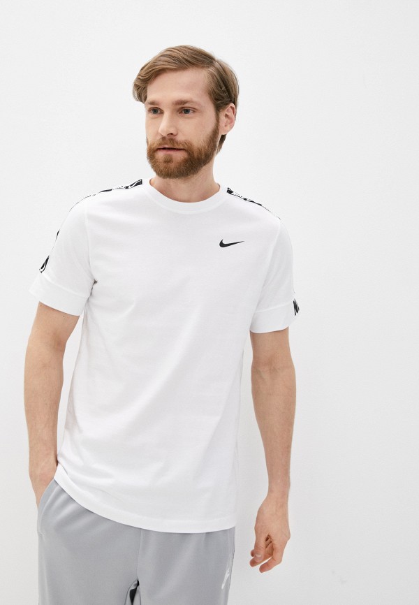 

Футболка Nike, Белый, M NSW REPEAT TEE SS