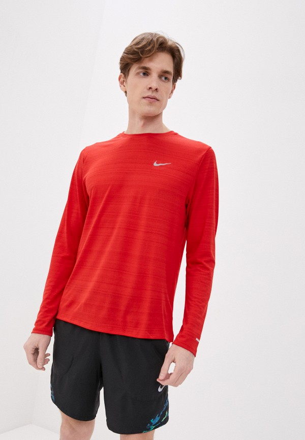 

Лонгслив спортивный Nike, Красный, M NK DF MILER TOP LS