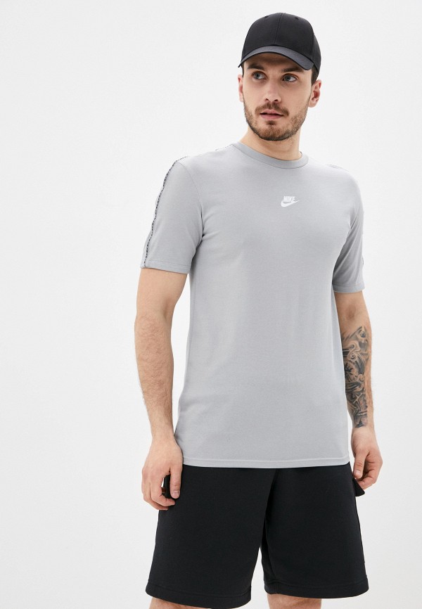 

Футболка Nike, Серый, M NSW REPEAT TOP SS