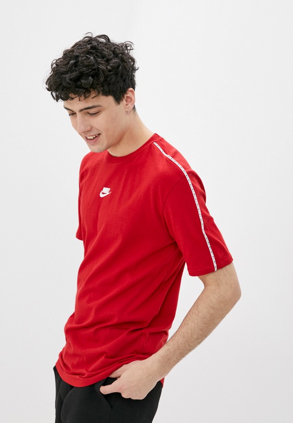 

Футболка Nike, Красный, M NSW REPEAT TOP SS