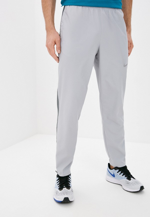 

Брюки спортивные Nike, Серый, M NK DF RUN STRIPE WVN PANT