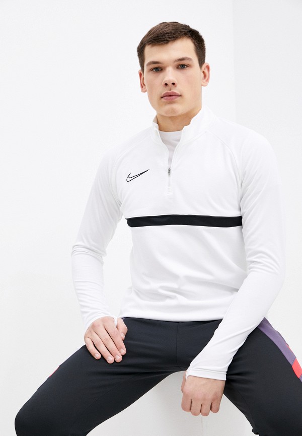 

Лонгслив спортивный Nike, Белый, M NK DF ACD21 DRIL TOP