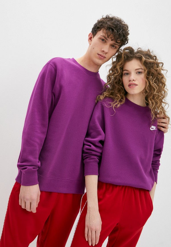 

Свитшот Nike, Фиолетовый, M NSW CLUB CRW BB