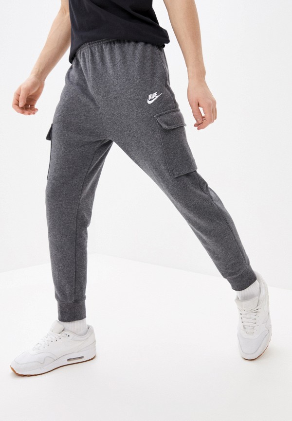 

Брюки спортивные Nike, Серый, M NSW CLUB FT CARGO PANT