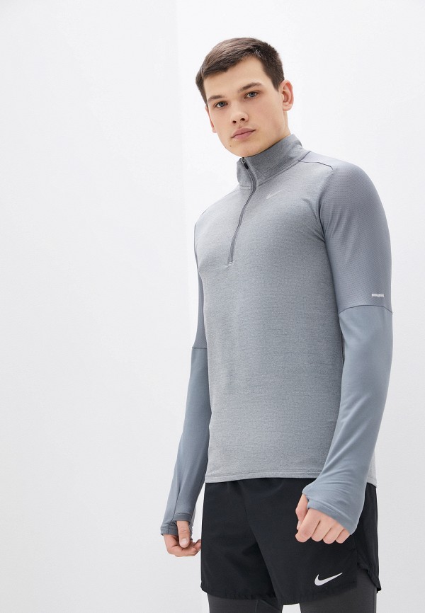 

Лонгслив спортивный Nike, Серый, M NK DF ELMNT TOP HZ