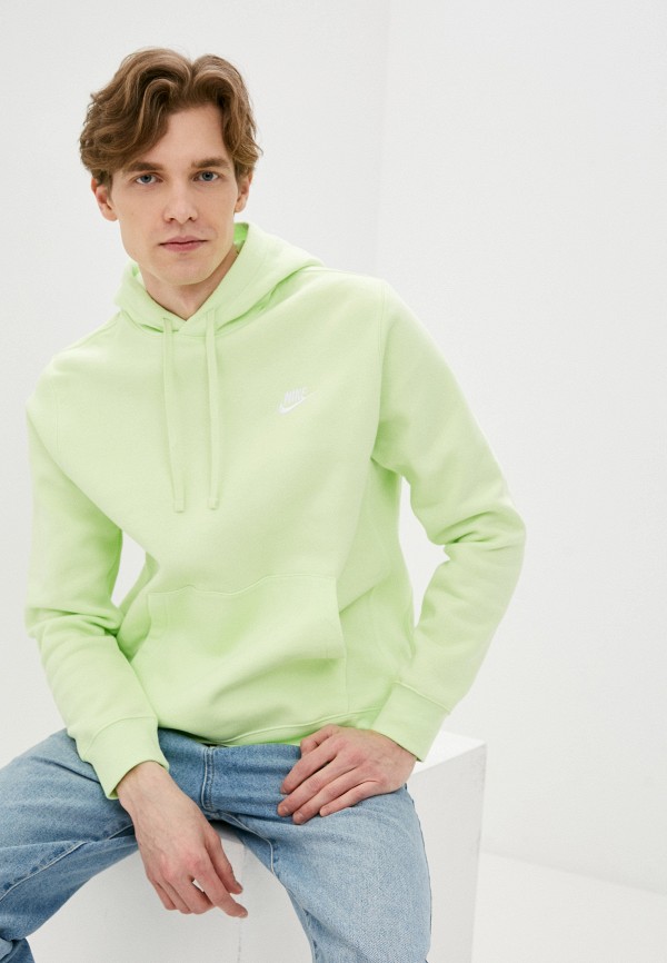 

Худи Nike, Зеленый, M NSW CLUB HOODIE PO BB