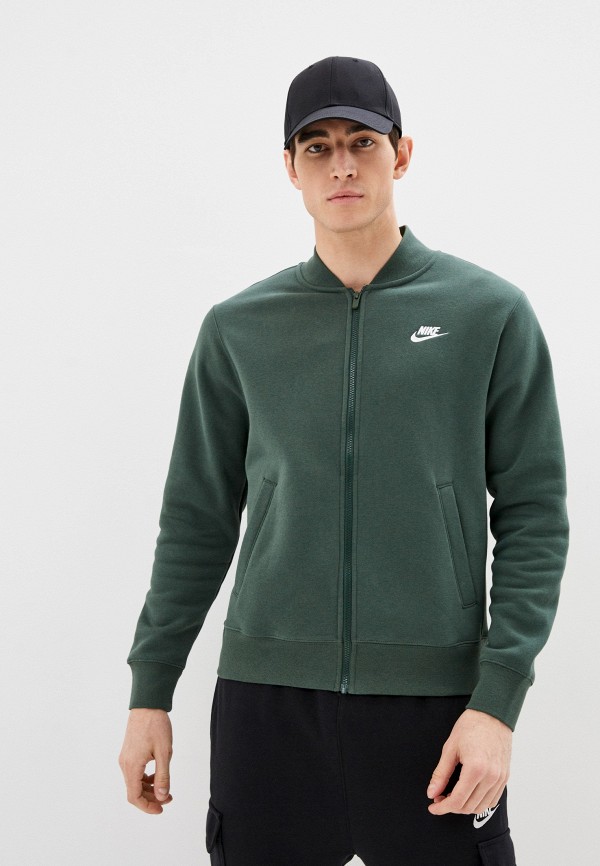 

Олимпийка Nike, Зеленый, M NSW CLUB BOMBR JKT BB