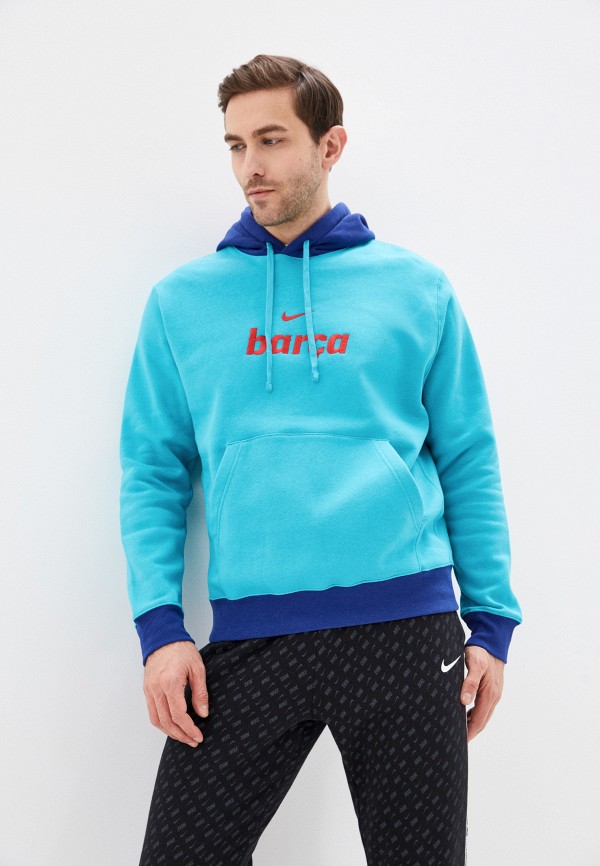 

Худи Nike, Бирюзовый, FCB M NSW CLUB HOODIE PO BB