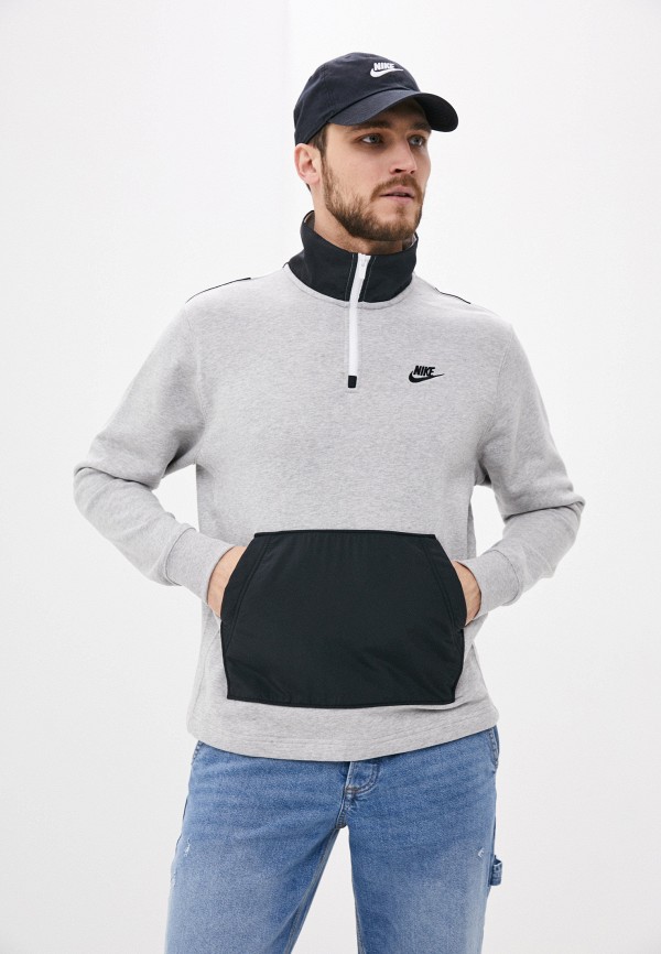 

Олимпийка Nike, Серый, M NSW CE HZ FT TOP SNL ++