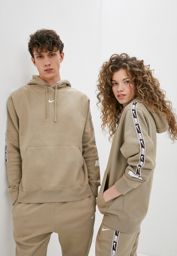 

Худи Nike, Бежевый, M NSW REPEAT FLC PO HOODIE BB