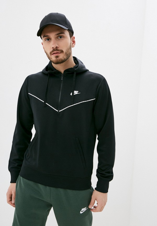 

Худи Nike, Черный, M NSW REPEAT PK HZ HOODIE