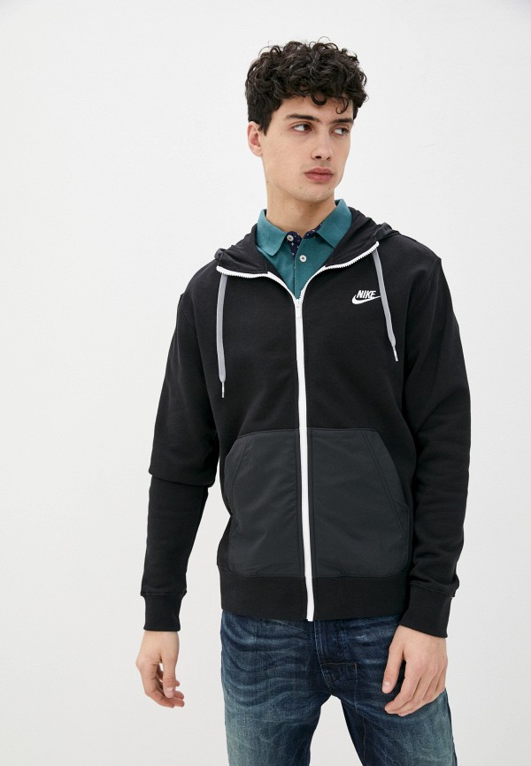 

Толстовка Nike, Черный, M NSW CE FZ FT HOODIE SNL ++