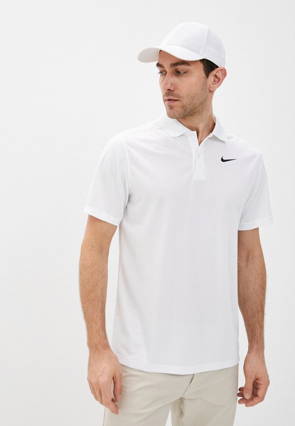 

Поло Nike, Белый, M NK DF VCTRY SOLID POLO