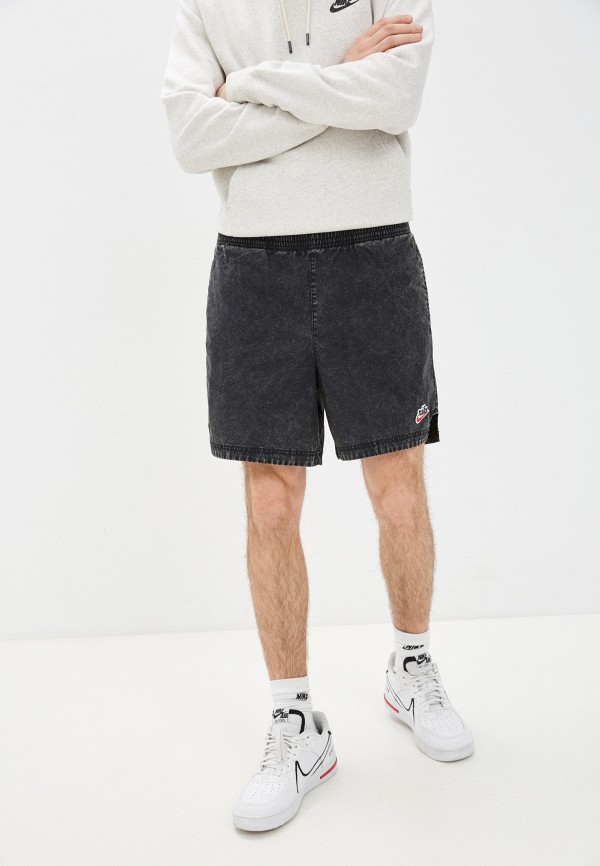 

Шорты спортивные Nike, Серый, M NSW HE WVN SHORT WASH