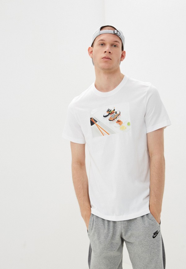 

Футболка Nike, Белый, M NSW TEE FOOD SHOESHI
