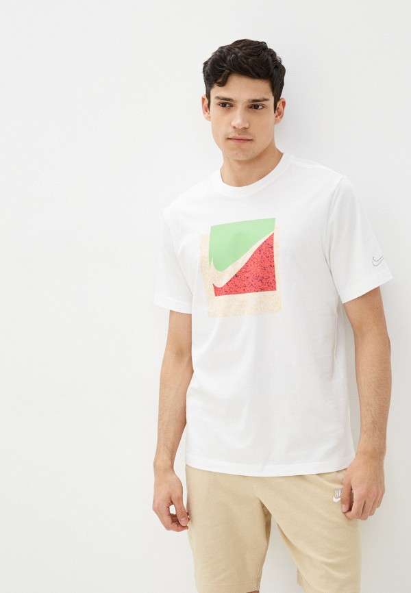 

Футболка Nike, Белый, M NSW TEE BRANDRIFF SWOOSH BOX