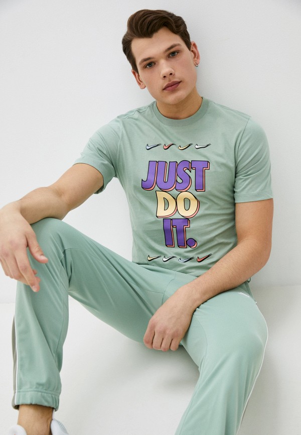 

Футболка Nike, Зеленый, M NSW TEE DNA JDI