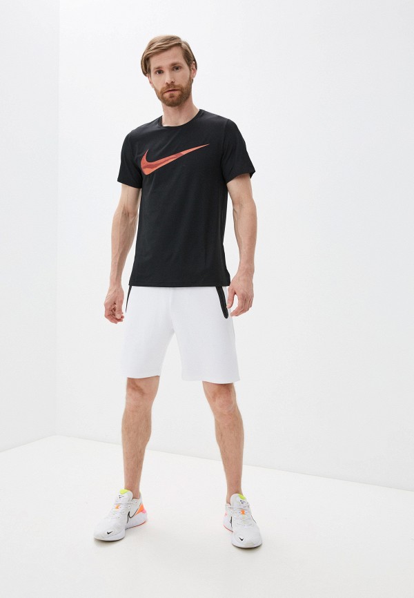 

Футболка спортивная Nike, Черный, M NK TOP SS HPR DRY GFX SU