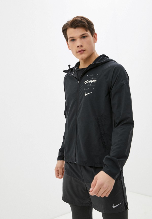 

Ветровка Nike, Черный, M NK ESSNTL JKT WILD RUN GX