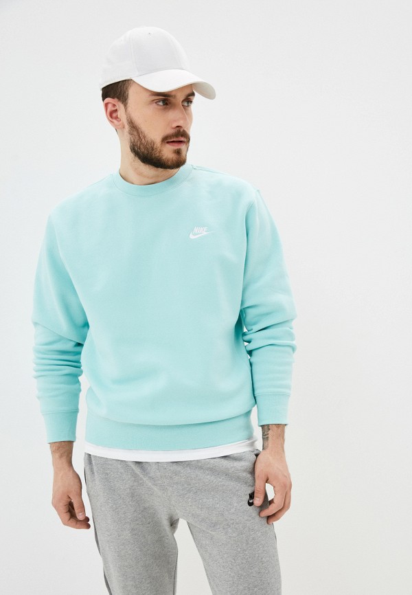 

Свитшот Nike, Бирюзовый, M NSW CLUB CRW BB