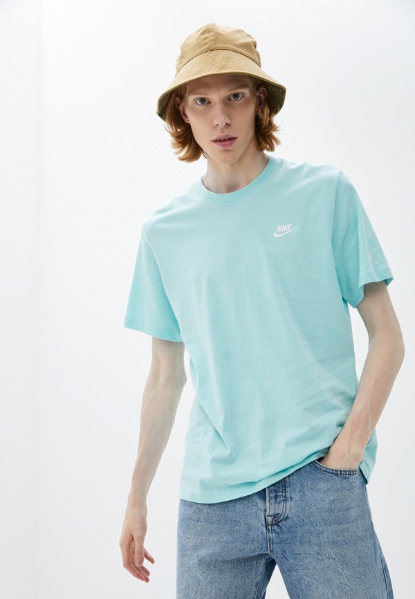 

Футболка Nike, Бирюзовый, M NSW CLUB TEE