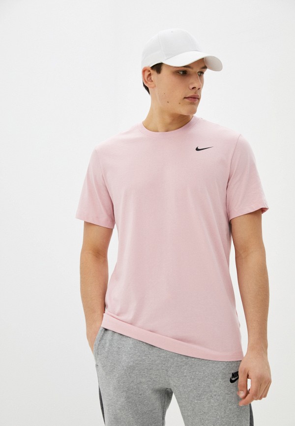 

Футболка спортивная Nike, Розовый, M NK DF TEE DFC CREW SOLID