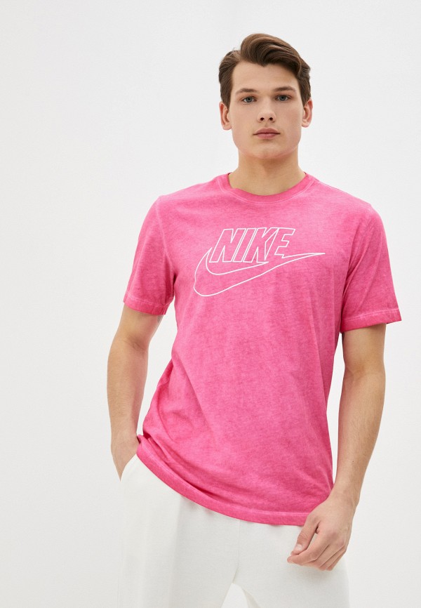 

Футболка Nike, Розовый, M NSW TEE DYE/WASH HBR
